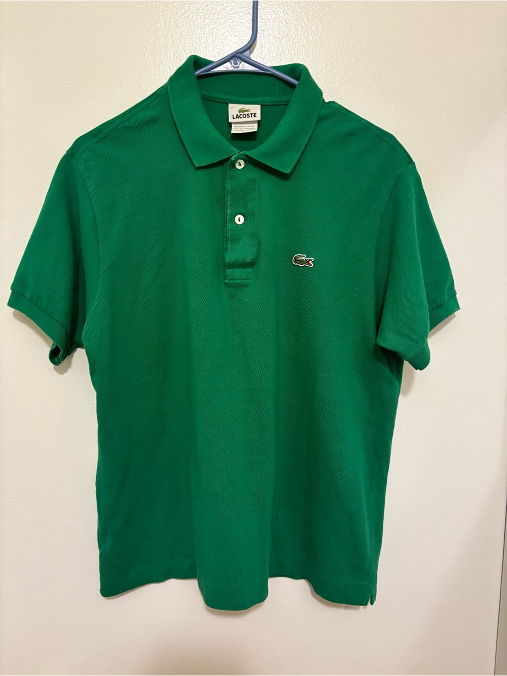 Lacoste Green Men's Classic Pique Polo